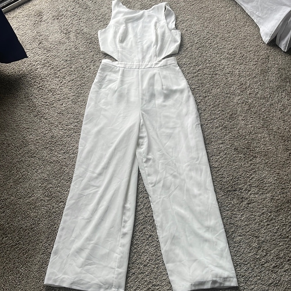 Lulus White Jumpsuit